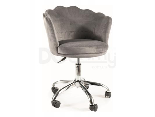 Офисное кресло SIGNAL ROSE VELVET Серый, фото 1