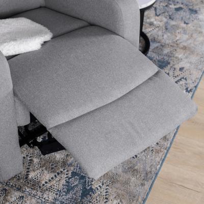 Крісло-реклайнер MEBEL ELITE ALAN Сірий, фото 4