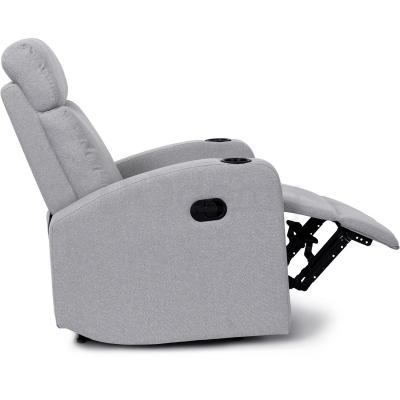 Крісло-реклайнер MEBEL ELITE ALAN Сірий, фото 3