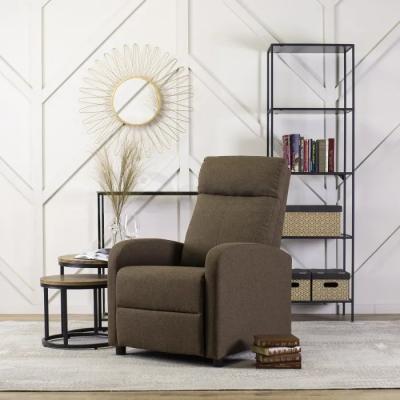 Крісло-реклайнер Mebel Elite DANNY коричневий, фото 1