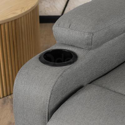 Крісло-реклайнер MEBEL ELITE BOBBY Сірий, фото 3