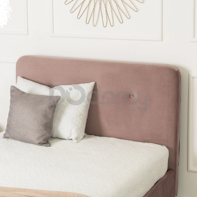 Ліжко MEBEL ELITE MIKEL 120х200 Рожевий, фото 2