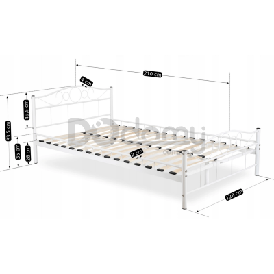 Кровать MEBEL ELITE GRIFFIN 120х200 Белый, фото 2