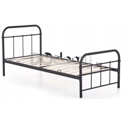 Ліжко MEBEL ELITE PABLO 120х200 Чорний, фото 2