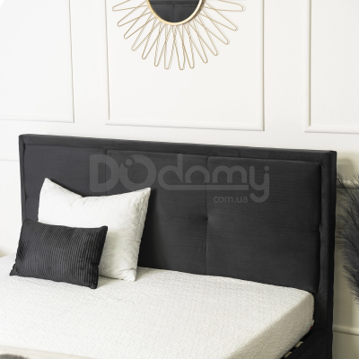 Кровать MEBEL ELITE ANDRE 160х200 Черный, фото 2