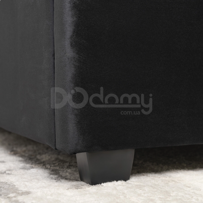 Кровать MEBEL ELITE ANDRE 160х200 Черный, фото 3