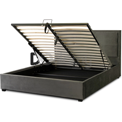 Кровать MEBEL ELITE ANDRE 160х200 Серый, фото 4