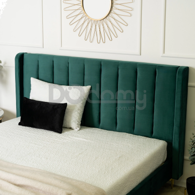 Кровать MEBEL ELITE ARIA 160х200 Зеленый, фото 2