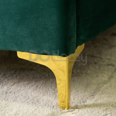 Кровать MEBEL ELITE ARIA 160х200 Зеленый, фото 3