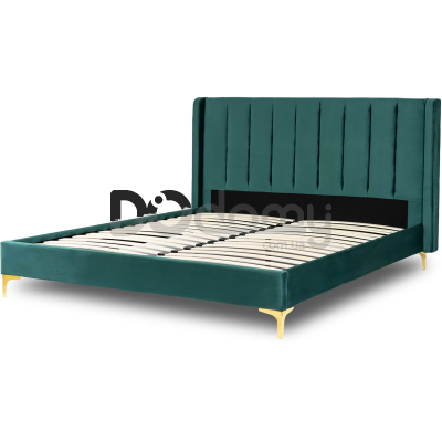 Кровать MEBEL ELITE ARIA 160х200 Зеленый, фото 4