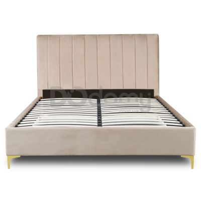 Кровать MEBEL ELITE MARCELO 160х200 Бежевый, фото 2