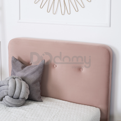 Кровать MEBEL ELITE MIKE 90х200 Розовый, фото 3