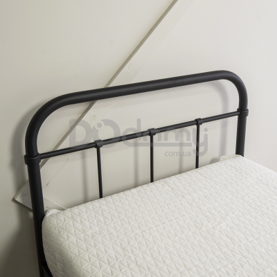 Ліжко MEBEL ELITE PABLO 90х200 Чорний, фото 2