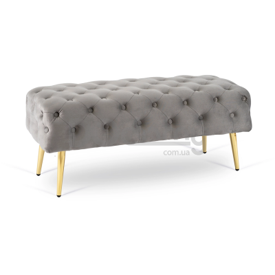 Скамейка MEBEL ELITE VERA Серый, фото 1