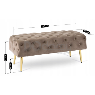 Лава MEBEL ELITE VERA Бежевий, фото 2