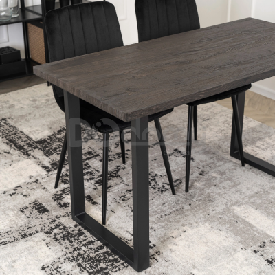 Стол MEBEL ELITE ALTE MAX 130 Черный, фото 2