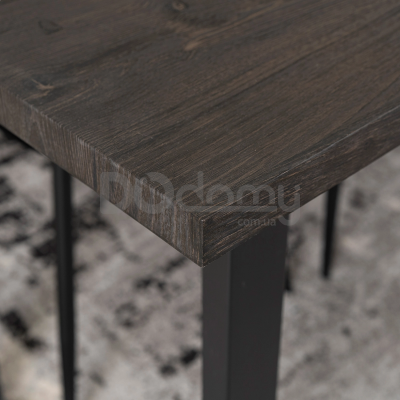 Стол MEBEL ELITE ALTE MAX 130 Черный, фото 3