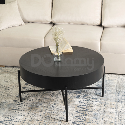 Журнальный стол MEBEL ELITE BELIEF Черный, фото 2