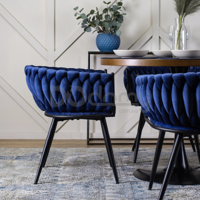 Крісло MEBEL ELITE EMPOLI Синій, фото 3