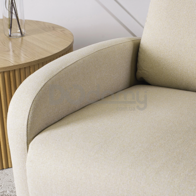 Крісло-реклайнер MEBEL ELITE DANNY Бежевий, фото 4