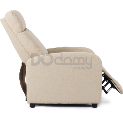 Крісло-реклайнер MEBEL ELITE DANNY Бежевий, фото 5