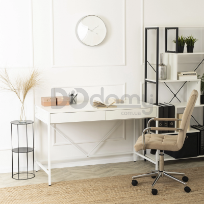 Письменный стол MEBEL ELITE ALLY 123 Белый, фото 1