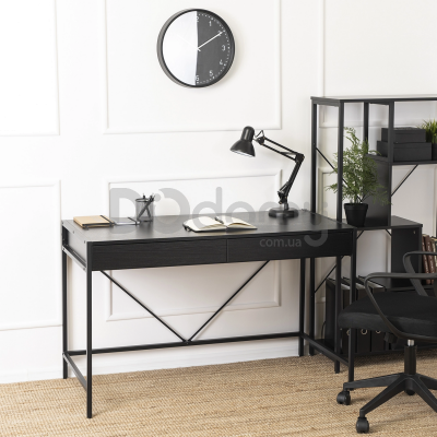 Письмовий стіл MEBEL ELITE ALLY 123 Чорний, фото 1