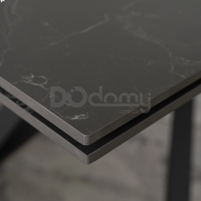 Стіл MEBEL ELITE MAXIME 160-240 Чорний мармур, фото 4