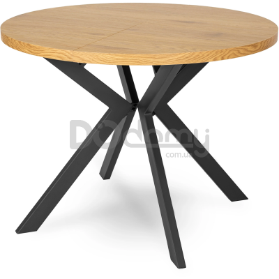 Стіл MEBEL ELITE LUKAS 100 Дуб Золотий, фото 1