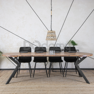 Стіл MEBEL ELITE LUKAS 100 Дуб rustykalny, фото 3