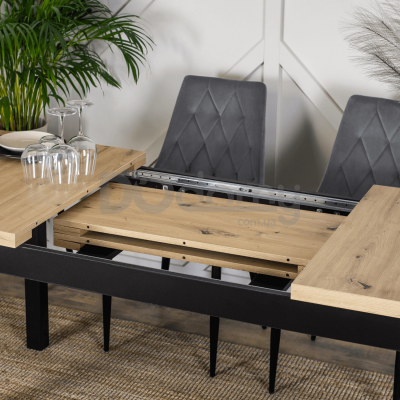 Стол MEBEL ELITE HUGO 160-230 Дуб Артизан, фото 3