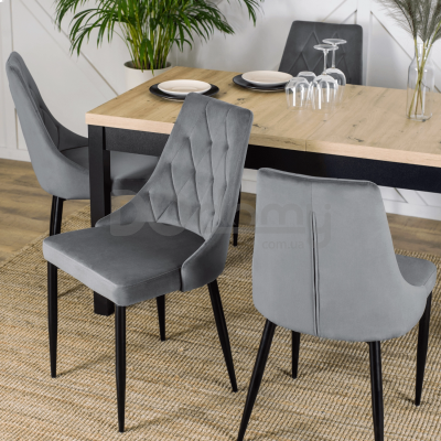 Стол MEBEL ELITE HUGO 160-230 Дуб Артизан, фото 5