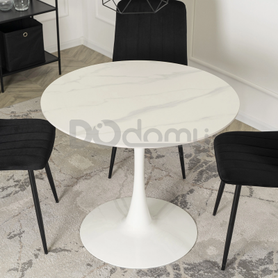 Стол MEBEL ELITE SANDER 90 Белый, фото 1