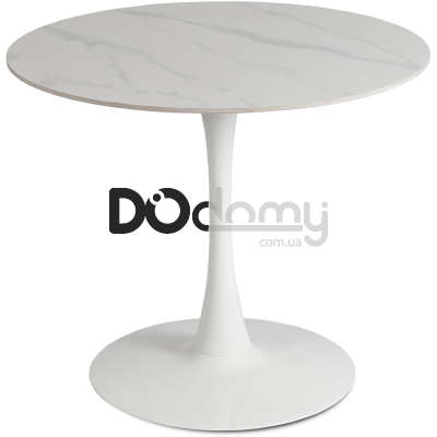 Стол MEBEL ELITE SANDER 90 Белый, фото 3