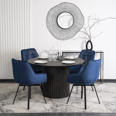 Стол MEBEL ELITE LYON 120 Черный, фото 3