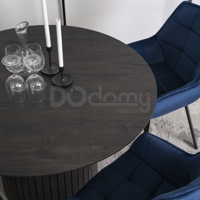 Стол MEBEL ELITE LYON 120 Черный, фото 5