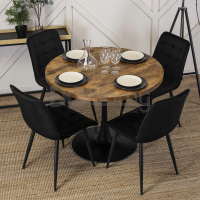 Стол MEBEL ELITE LINO 100 Дуб Rustykalny, фото 3