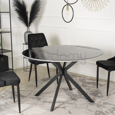 Стіл MEBEL ELITE ALLEN 120 Чорний, фото 3