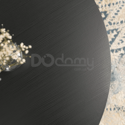 Комплект журнальных столиков MEBEL ELITE MANU MAX Черный, фото 3