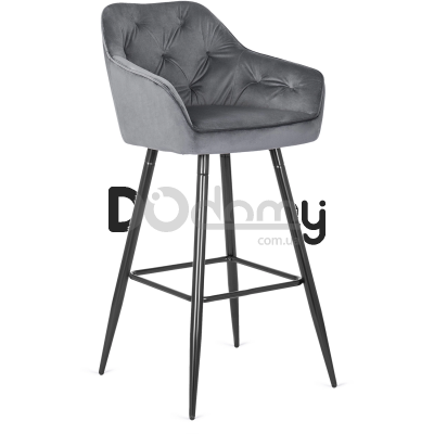 Барный стул MEBEL ELITE SALEM Серый, фото 1