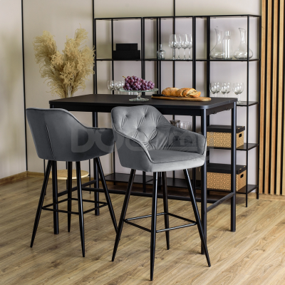 Барный стул MEBEL ELITE SALEM Серый, фото 2