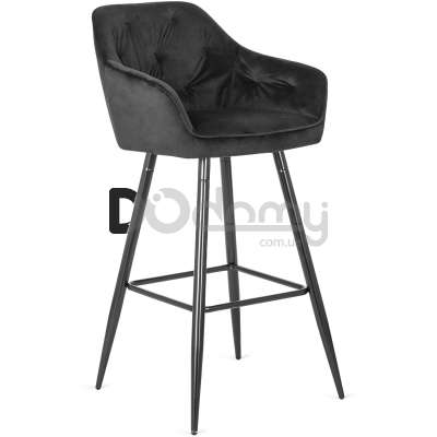 Барный стул MEBEL ELITE SALEM Черный, фото 1