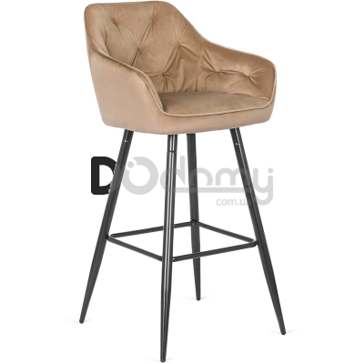 Барний стілець MEBEL ELITE SALEM Бежевий, фото 1