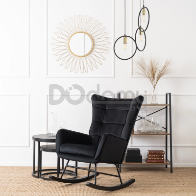 Кресло-качели MEBEL ELITE JACKSON Черный, фото 1