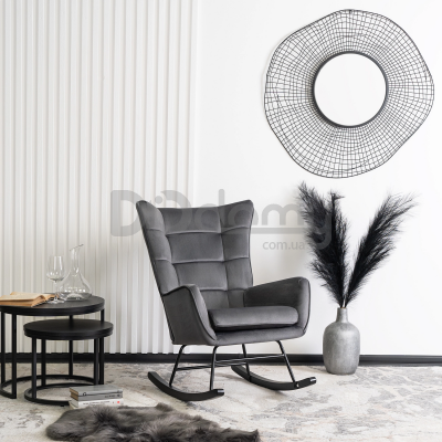 Кресло-качели MEBEL ELITE JACKSON Серый, фото 1