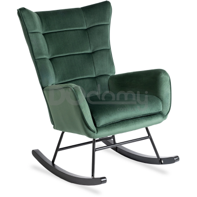 Крісло-гойдалка MEBEL ELITE JACKSON Зелений, фото 3