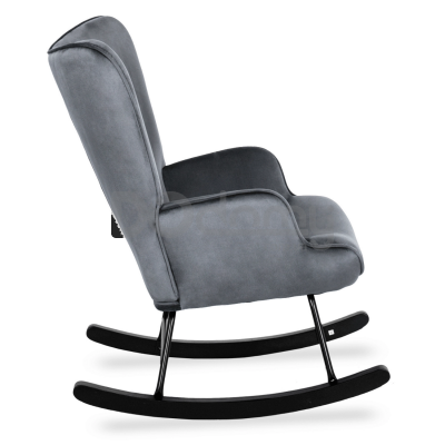 Крісло-гойдалка MEBEL ELITE ELIS Сірий, фото 5