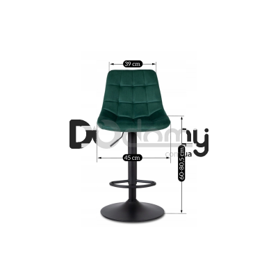 Барный стул MEBEL ELITE ARCOS 2 Зеленый, фото 2