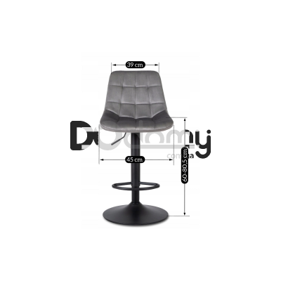 Барный стул MEBEL ELITE ARCOS 2 Серый, фото 2