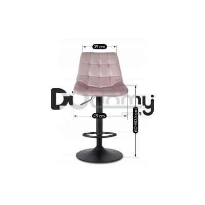 Барный стул MEBEL ELITE ARCOS 2 Розовый, фото 5